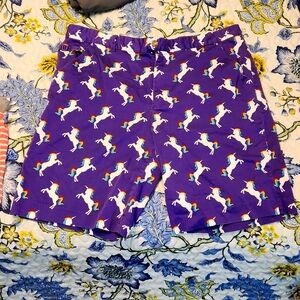 Unicorn golf shorts